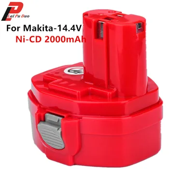 

14.4V 2000mAh Ni-CD Rechargeable Power Tool Replacement Battery for Makita 1422,1420,192600-1, 193985-8, 194172-2