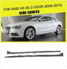 Углеродное волокно/FRP передний бампер спойлер фартук разветвители для Audi A5 Sline S5 седан купе трансформер 2012