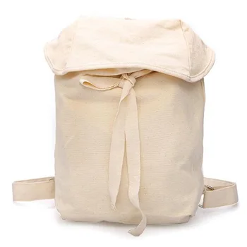 

Canvas Backpack Large Capacity Outdoor Travel Bag Lightweight Shoulder Bag