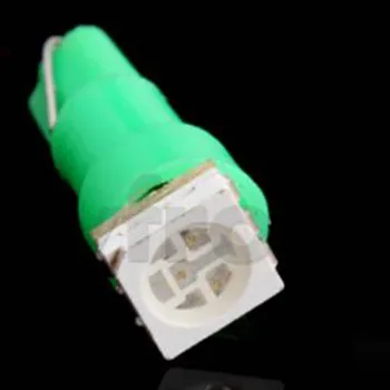 

10 Pcs Car Light T5 Wedge 74 1-SMD 5050 LED Dashboard Instrument Panel Light Car Styling