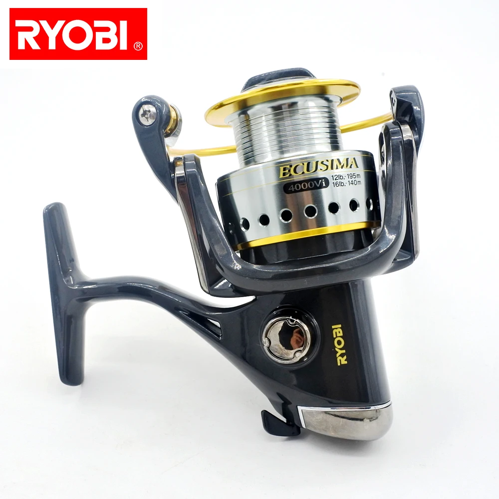 RYOBI ECUSIMA 100% оригинал Япония спиннинговая Рыболовная катушка 4 + 1BB 5 1: 1 Троллинг