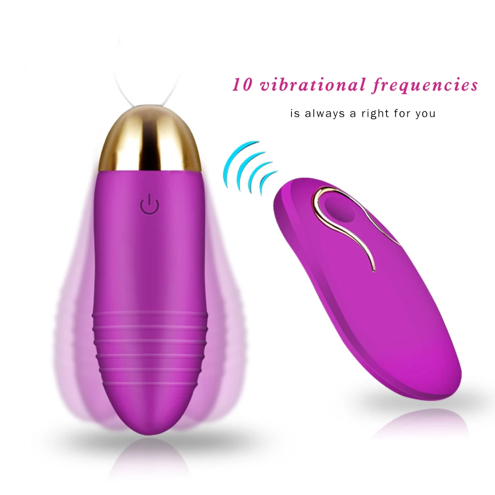 Женская мастурбация G Spot вибратор вагинальные шарики 10 скоростей вибрации