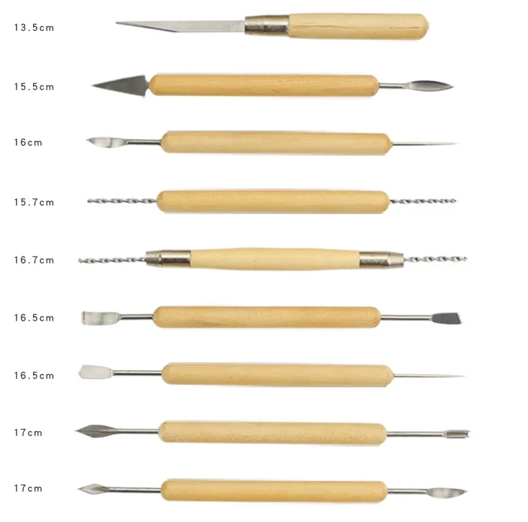 22 шт./компл. инструменты для создания скульптур из глины гравировка нефтешламов инструмент Керамика инструменты резьба радий провода ручка полиэтиленовые пакеты костюм