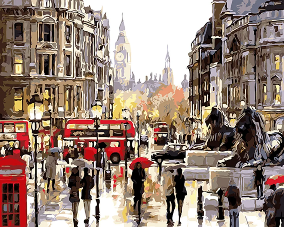 A corner of London street