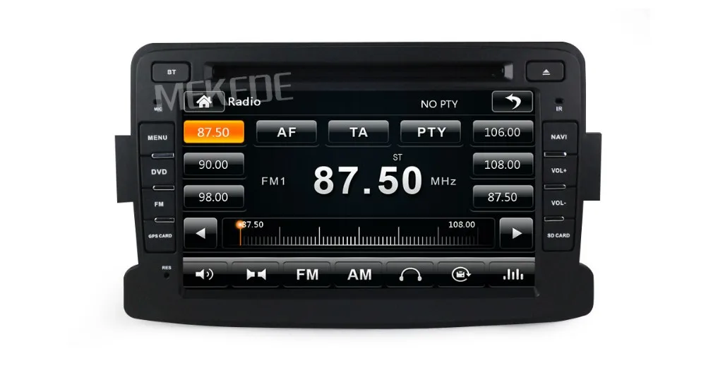 Cheap Capacitive screen Car Dvd Player For Duster Sandero Lodgy Dokker 2013 2014 2015 GPS Navigation Radio Auto GPS dvd 7