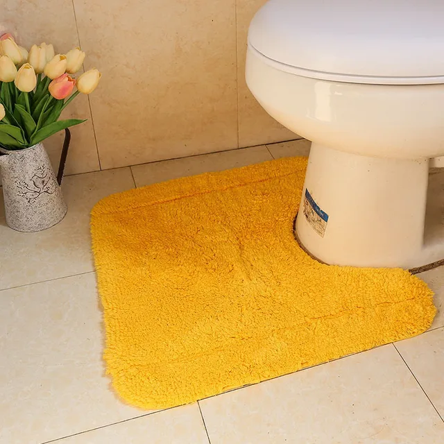 speler bang het beleid 50x50 cm katoen badmat wc mat antislip badkamer matten|cotton bath mat|mat  toiletcotton mat - AliExpress