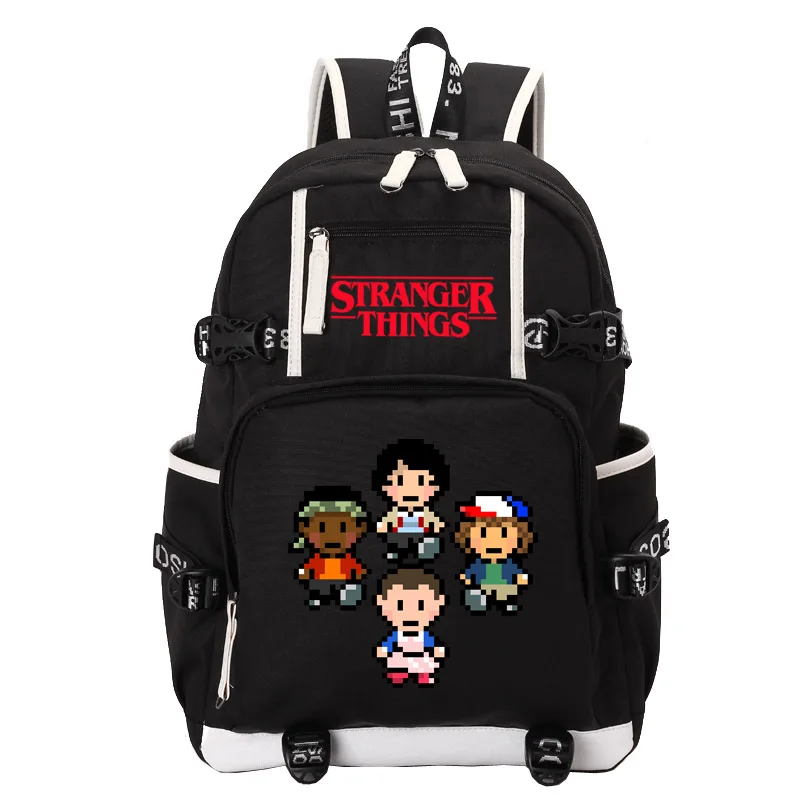 style8 black Школьная сумка для мужчин wo, мужской рюкзак, школьная сумка для студентов, рюкзак для ноутбука, повседневный рюкзак - Цвет: style8 black