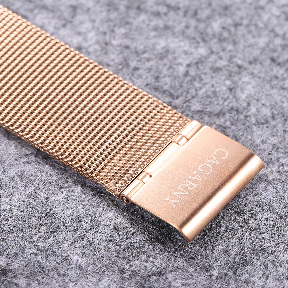 rose gold watch for women luxury brand cagarny womens quartz watches girl watch drop shipping (3)