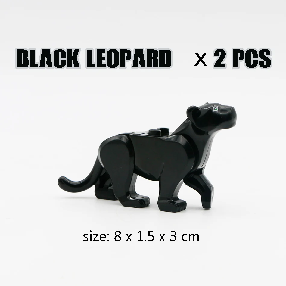 compatible legoed black leopard