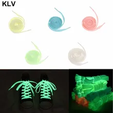 120 см модные спортивные светящиеся шнурки игрушки ботинки аксессуары светится в темноте шнурки ночной бег подарок