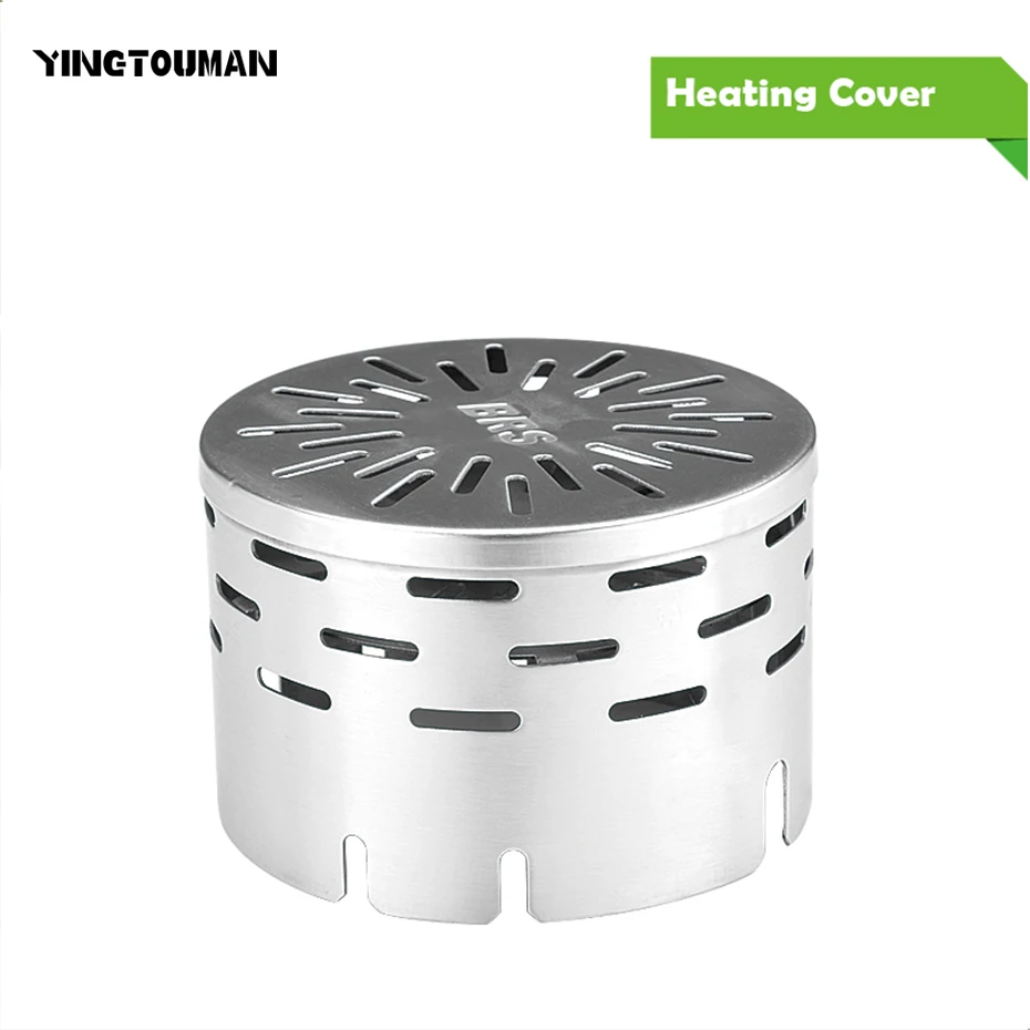 

BRS-24 Stainless Steel Far Infrared Heating Cover Camping Stove Cover For Outdoor Camping Hiking