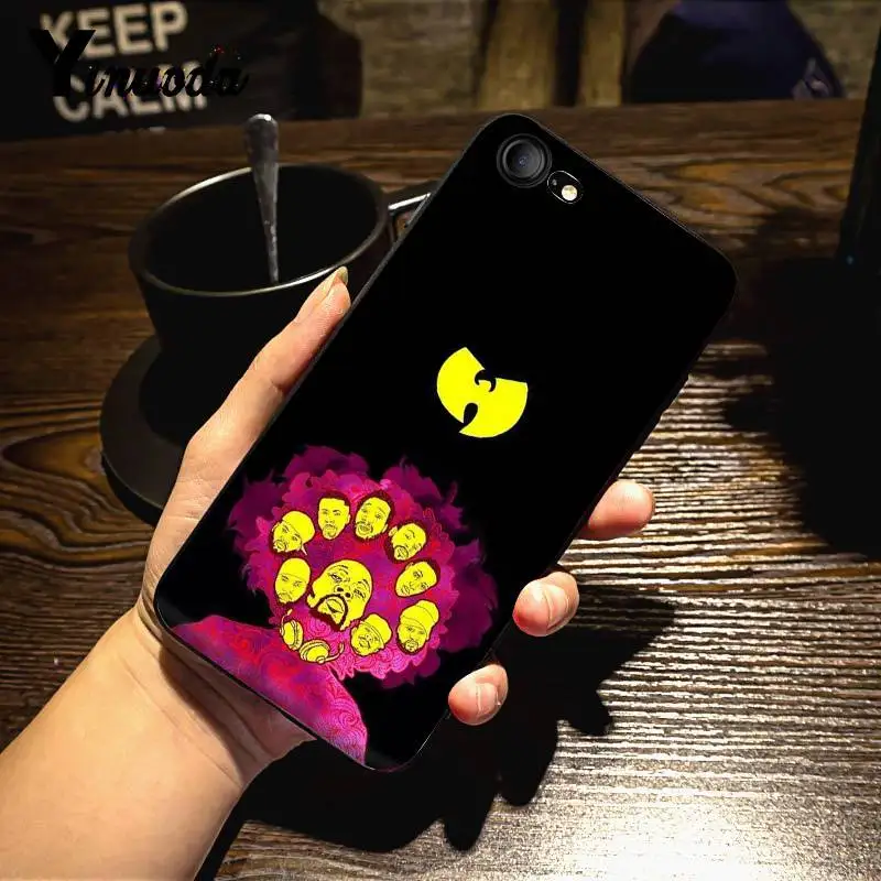 Yinuoda Wu-Tang Wu Tang Clan ультратонкий мультяшный чехол для телефона для iPhone 7 6 X Чехол 6S 6plus 7 7plus 8 8Plus X 5 5S XS XR XSMAX