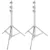 Neewer Stainless Steel Light Stand Silver, 79 дюймов/200 сантиметров Складная и портативная сверхмощная подставка для студийного Софтбокса