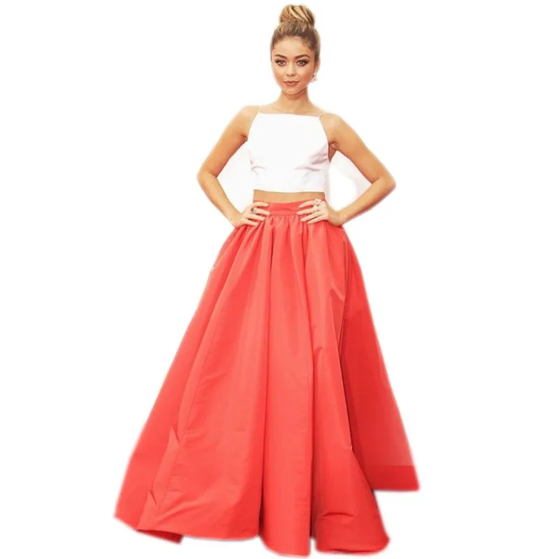 Buy Celebrity Style Custom Made Long Red