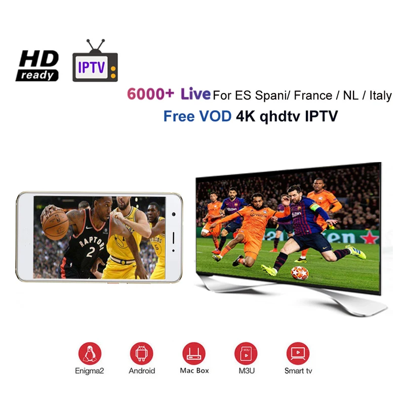 

IPTV Subscription arabic europe french italian polish albania uk Rocksat android box iptv M3U free test channel
