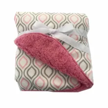 B детское одеяло s Новое плотное Двухслойное Коралловое флисовое детское Пеленальное Bebe конверт коляска обертывание постельное белье для новорожденных малышей одеяло