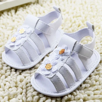 

Newborn Baby girs pu Soft Bottom First Walkers Shoes