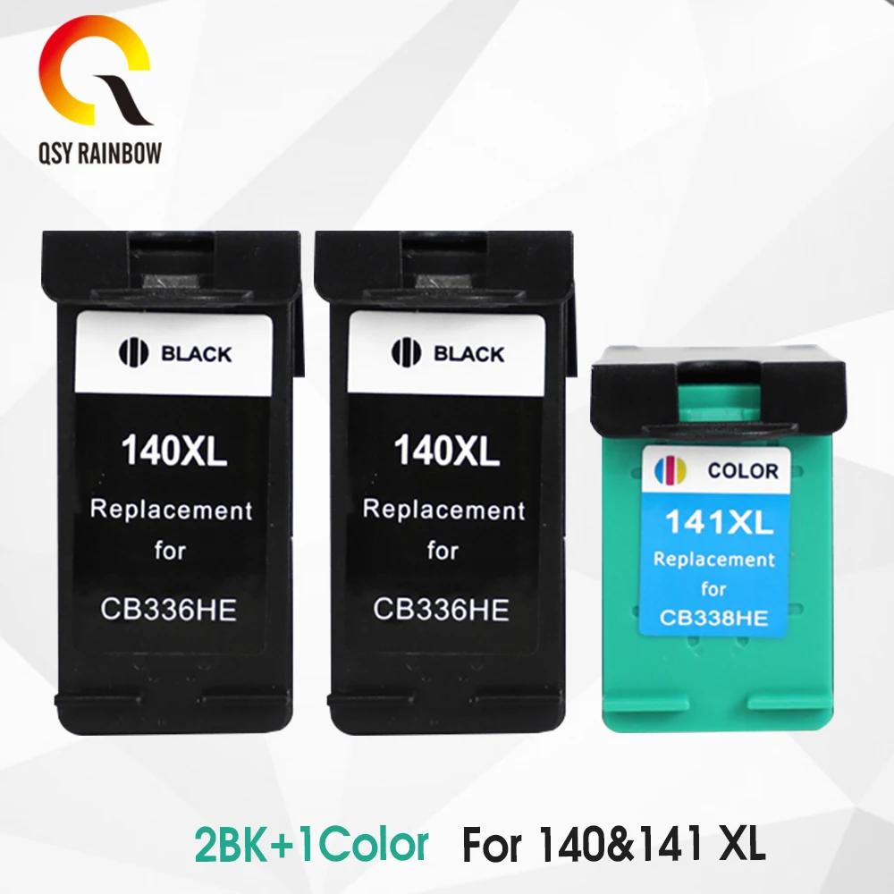 

CMYK SUPPLIES Compatible for hp140XL 141XL Ink Cartridge Replacement for HP 140 141 HP140 for Photosmart C4583 C4283 C4483 C5283