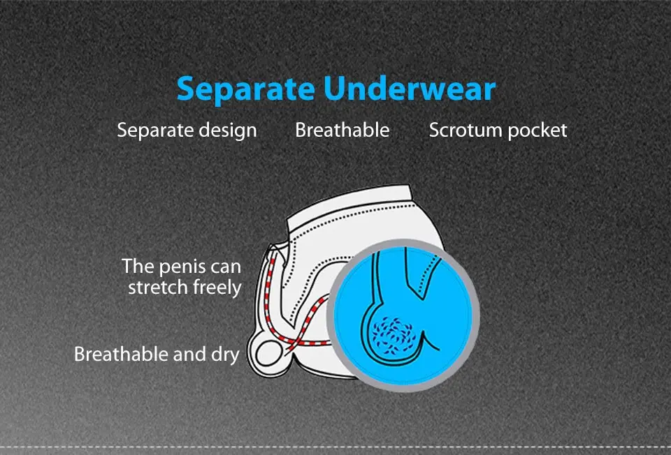 Separating underwear scrotum sac bag physiological health pants (2)