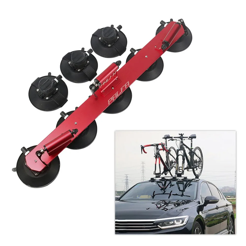 

3*Suction Cup Bicycle Rack Suction Roof-Top Bike Racks Carrier Quick Installation Roof Rack For MTB Mountain Road Bike Accessory