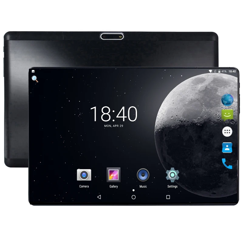 2019 Новый 2.5D Закаленное стекло 10 дюймов Octa Core 4 г FDD LTE планшетный ПК 4 Гб оперативная память 64 Встроенная 1280*800 Android 8,0 планшеты 10,1 + подарки