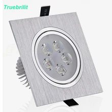 Led Downlights Square Recessed Spot Lamps 3W 5W 7w Dimmable Down lights 110V 220V Home Lighting Aluminum Driver Included