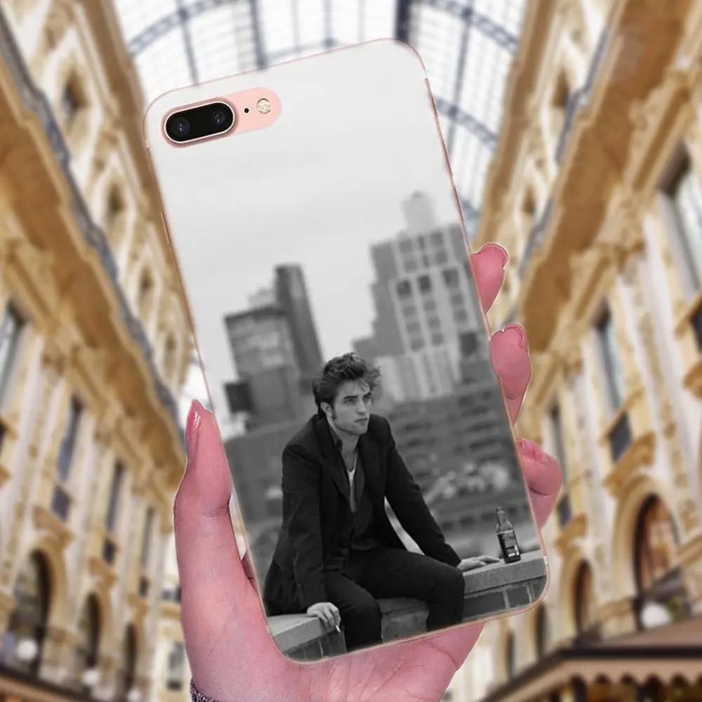 Мягкий черный чехол для телефона из ТПУ Apple iPhone 4 4S 5 5C 5S SE 6 6S 7 8 Plus X XS Max XR Роберт