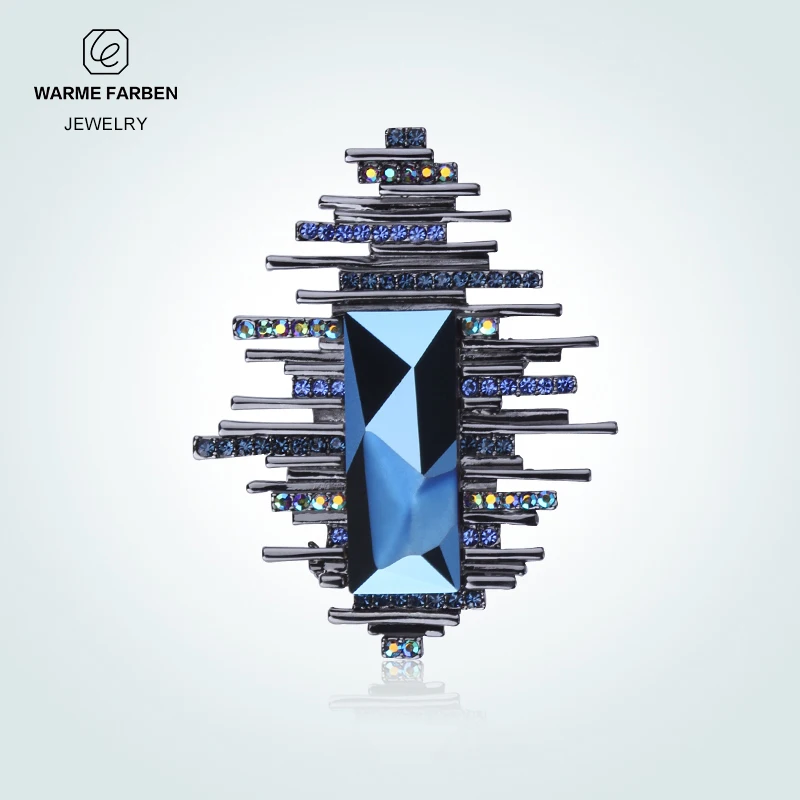 2019 Новое поступление Броши для женщин Кристалл от Swarovski унисекс офисный стиль