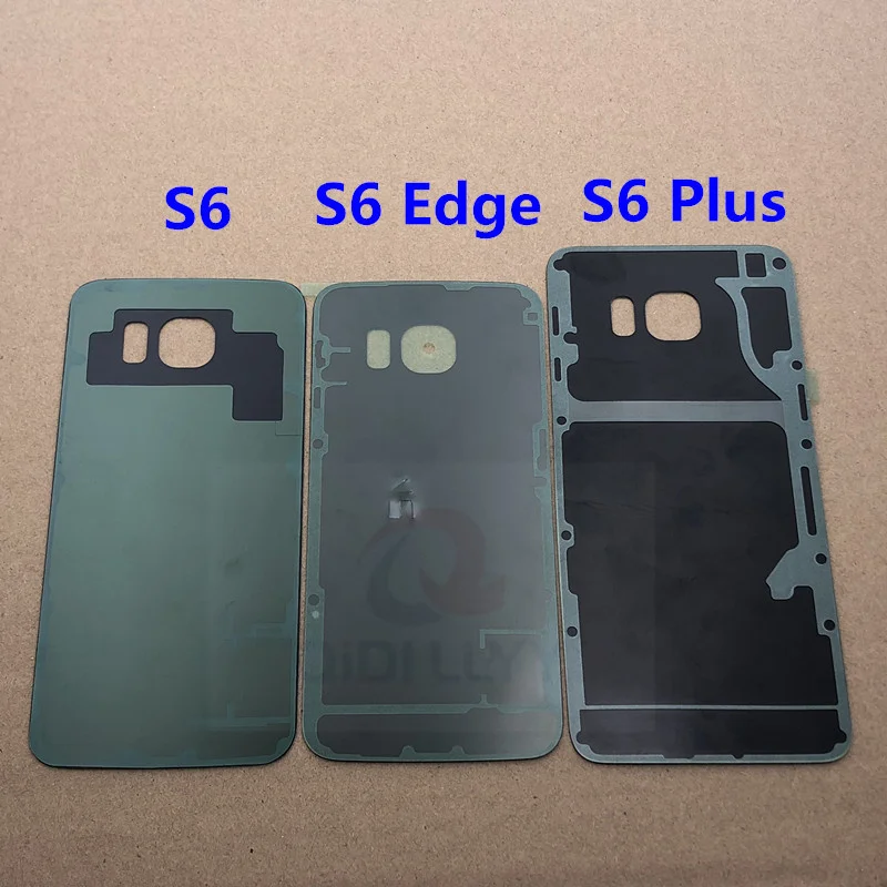 Для samsung Galaxy S6 S6 Edge S6+ S6 Edge Plus задняя крышка 3D стеклянный чехол для батареи Замена для samsung Galaxy G920F G925F G928F