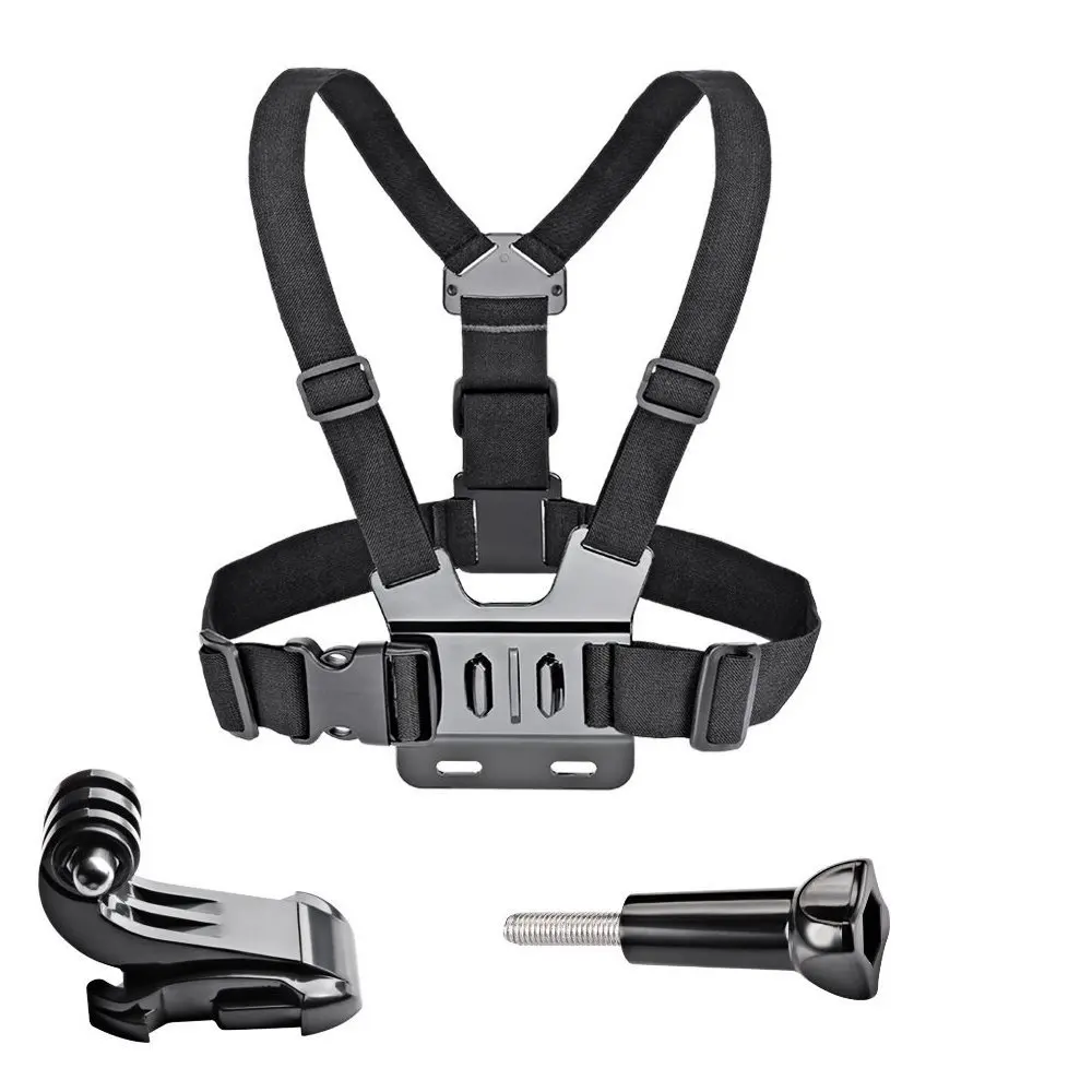 

GoPro Accessories Adjustable Chest Mount Harness Chest Strap Belt for GoPro HD Hero6 5 4 3+ 3 1 2 SJ4000 SJ5000 Sport Camera
