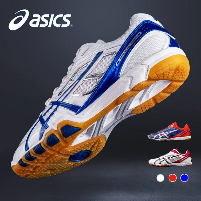 Parche barrera fibra Genuine Asics Table Tennis Shoes Zapatillas Deportivas Mujer Masculino  Women And Mens Sport Sneaker Tpa327 - Table Tennis Shoes - AliExpress