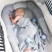 Новорожденных детские игрушки для младенцев кроватки кровать бампер мягкий безопасный утолщаются Животные цельный узор Подушка Детская украшения