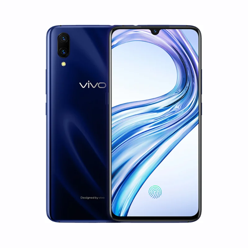 Vivo авторизованный смартфон Vivo X23 4G LTE Android 8,1 Snapdragon 670 Восьмиядерный 8+ 128G экран отпечатков пальцев ID 12MP AI селфи HiFi