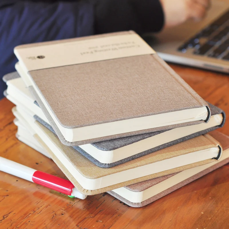 OUR-STORY-BEGINS Cotton Times Series A5 Blank Inner Page Original Notebook Hardcover Notepad 1PCS