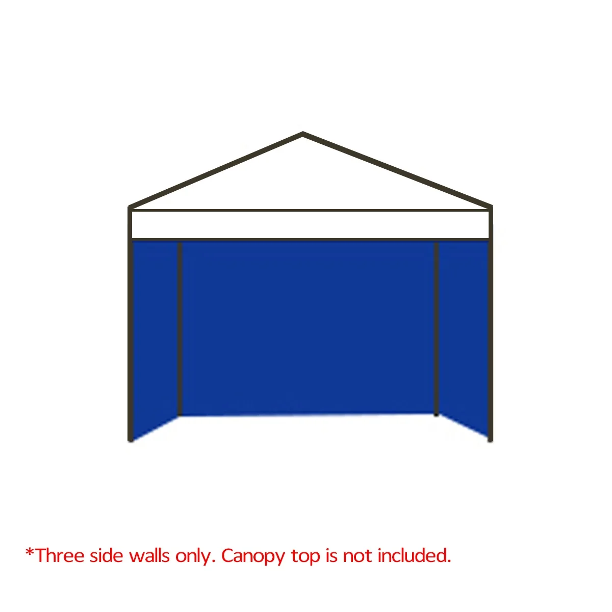 Ткань Оксфорд вечерние палатки боковые стены водонепроницаемый сад патио открытый навес 3x3 м солнце стены навес от солнца укрытие брезент боковины солнцезащитный козырек