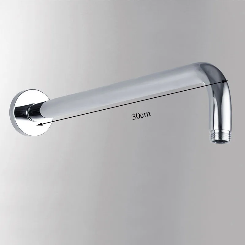 Promotion-Bathroom-Shower-Arm-Wall-Ceiling-Mounted-Shower-Fixed-Pipe-Chrome-Brass-Free-Shipping