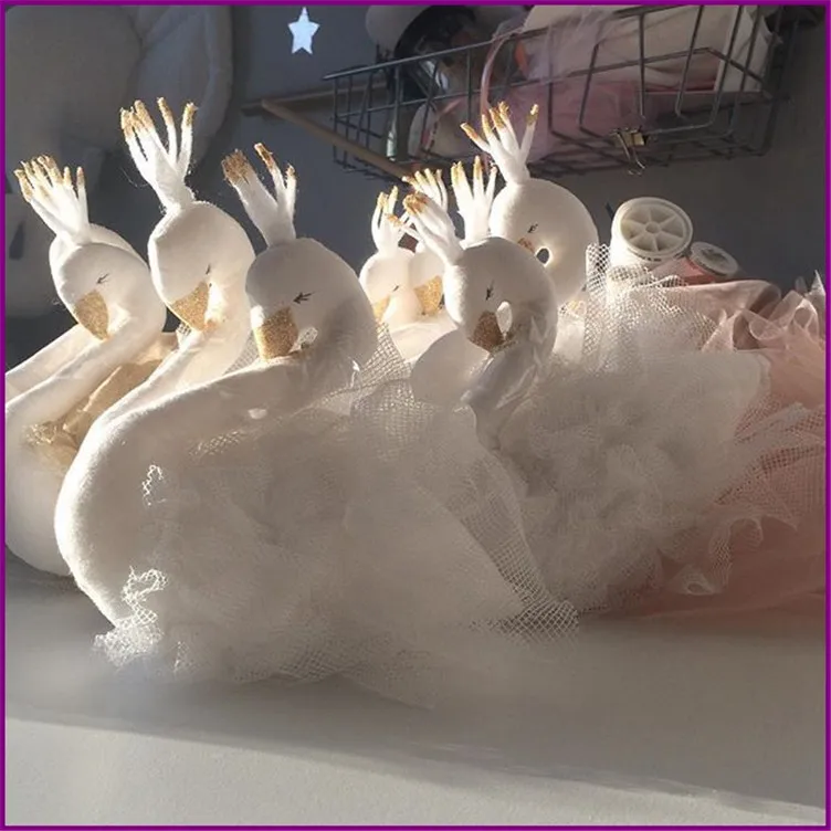 

Kawaii crown swan pillow for baby rooms kids beding pillows cushions travel pillow