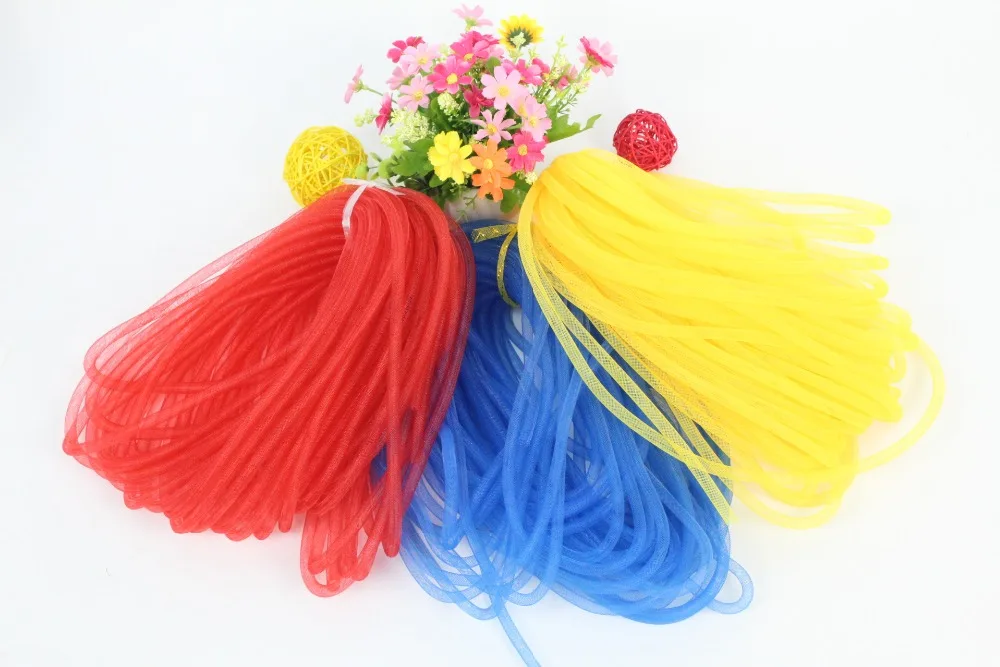 

Non- Metallic 16mm Tubular Horsehair Crinoline Tube Crin Braid Trimming 90yard/lot Free Shipping