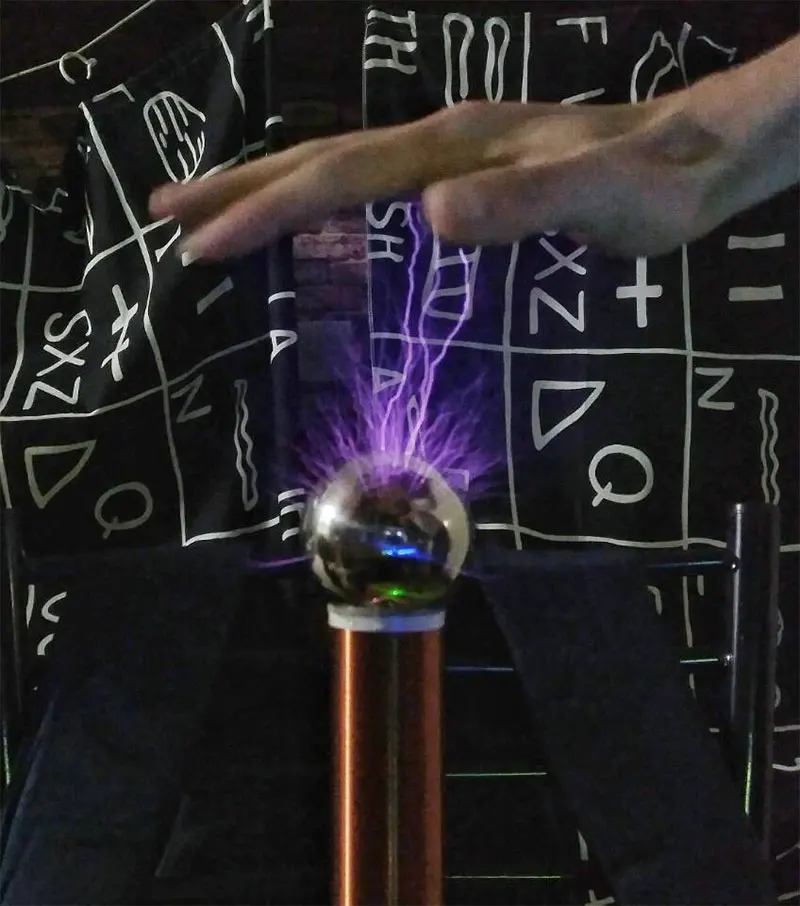Spark Gap DIY Tesla Coil монтажный комплект осветительная лампа Беспроводная Трансмиссия