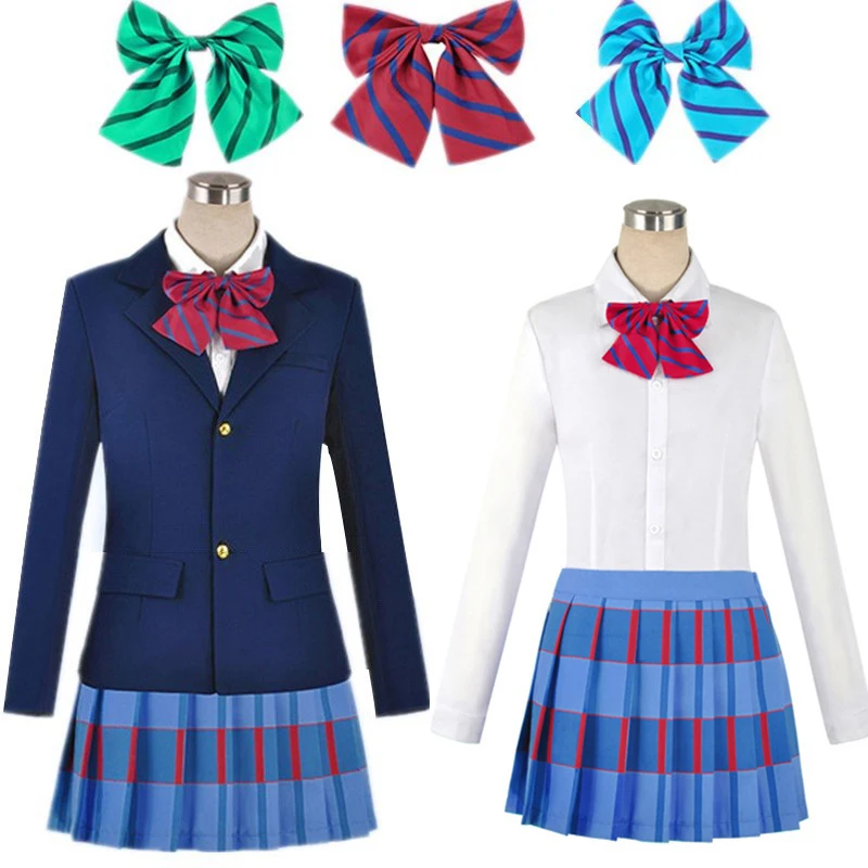 

Anime Lovelive Dress Kousaka Honoka Minami Kotori Ayase Eli Tojo Nozomi Nishikino Maki School Uniform Love Live Cosplay Costumes