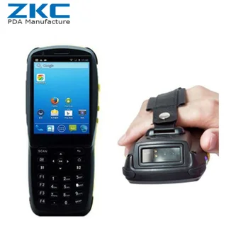 

Android5.1 barcode scanner handheld pda with gprs 3g wifi bluetooth NFC and free sdk