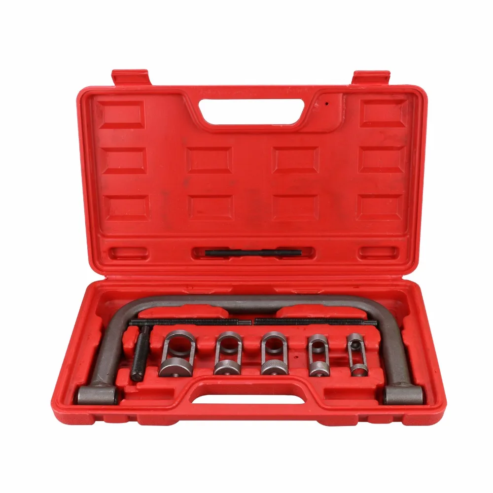 

EVERPOWER 10 PCS Heavy Duty 5 Size Valve Spring Compressor C Clamp Service Kit Auto Motorcycle ATV Small Engine Carry