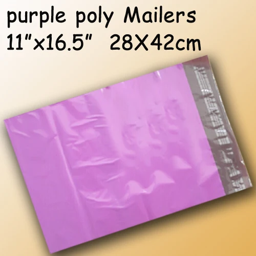 PURPLISH RED poly mailers/colourful poly bags/ poly envelopes/mailing