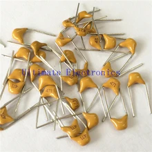 100 шт./лот многослойный керамический конденсатор поверхностного монтажа 471 с алюминиевой крышкой, 50В 470pF 471K P = 5,08 мм