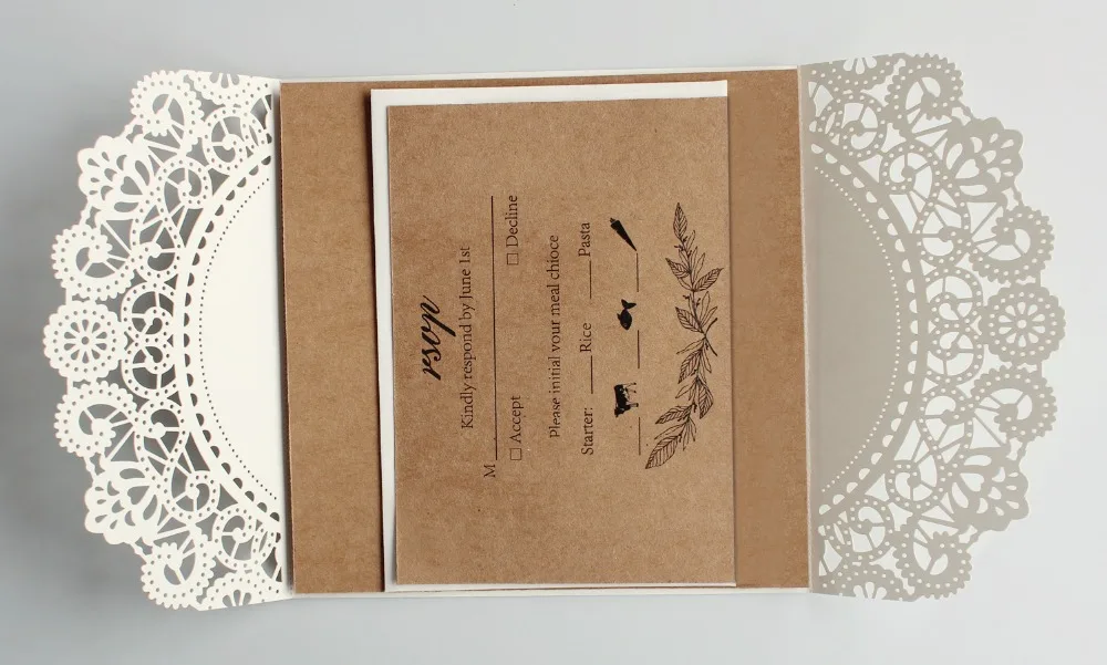 wedding invitation suit