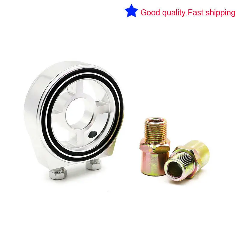 

Oil Filter Sandwich Plate Adapter For Defi Oil Temp Oil Pressure Gauge Sensor
