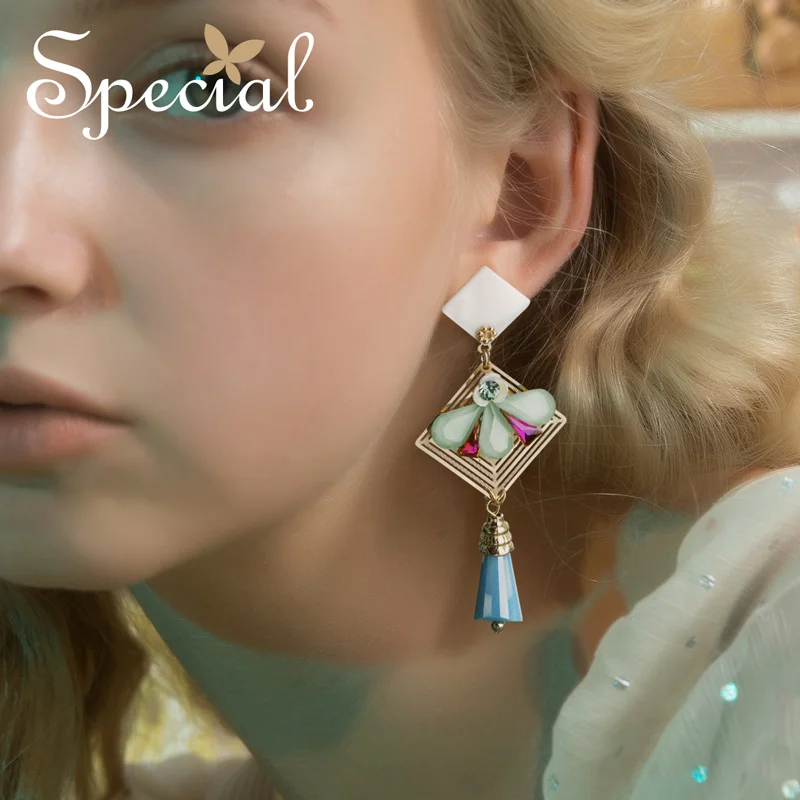 

Special American and American style s 925 Silver Needle Earring Earring Ear Trim No Hole Ear Clamp the Aegean Sea.