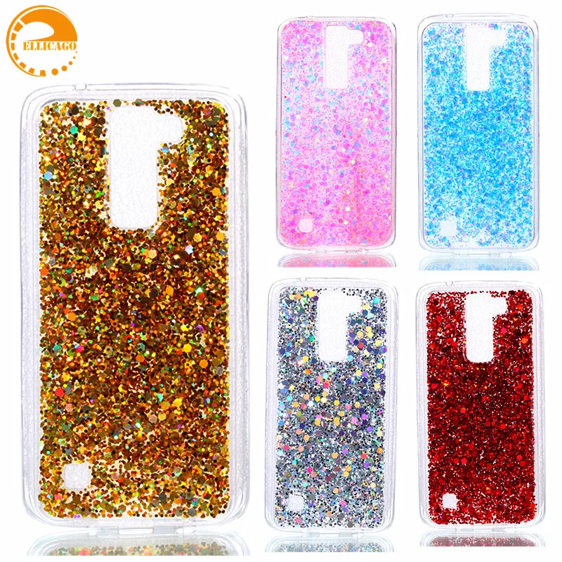 Cover For LG Tribute 5 / LG K7 Back Case Luxury Bling