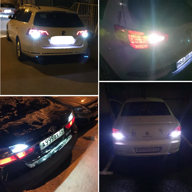 Фсветильник задний автомобильный Canbus T15 W16W 921 для Toyota Chr Corolla Rav4 Yaris Avensis Camry C hr Auris