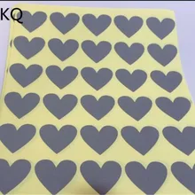 30 шт./упак. Любовь Сердце Форма пустой царапинам Наклейка для покрытия для Свадебная вечеринка подарок Scratch Card сообщение Скрытая сюрпризы Стикеры